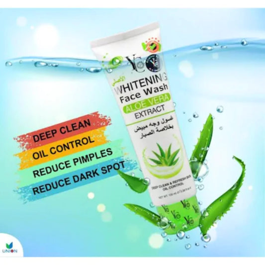 YC Whitening Aloe Vera Extract Face Wash, 100ml